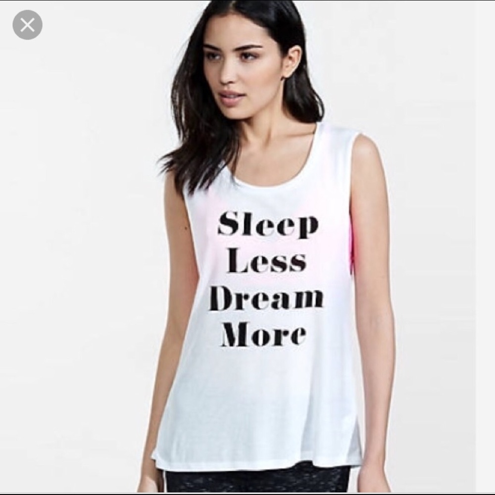 Brand new Express Sleeveless Graphic Tee